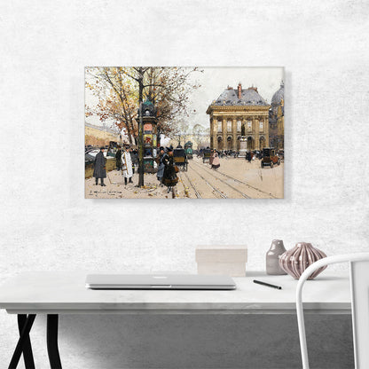 The Quays Of The Seine In Autumn