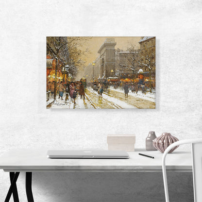 Bonne Nouvelle Boulevard In Paris