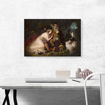 Scene from A Midsummer Night's Dream 1851
