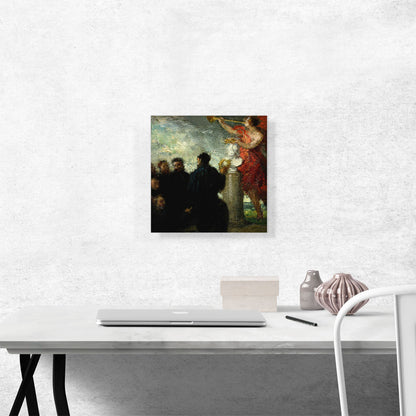 Tribute To Eugene Delacroix 1864