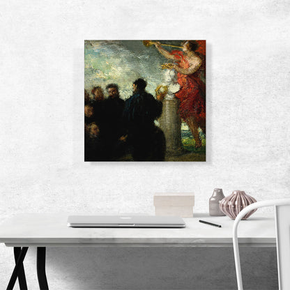 Tribute To Eugene Delacroix 1864