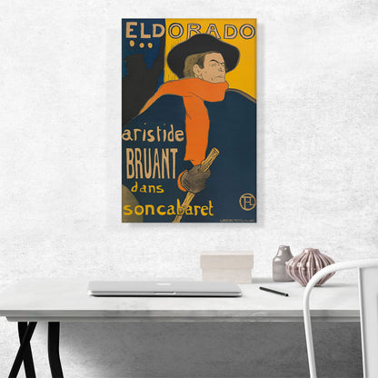 Poster for the Performance of Artistide Bruant 1892