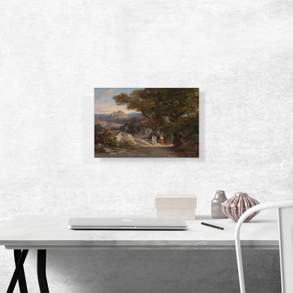 Between Olevano L'Civitella 1842