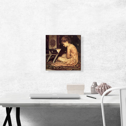Study At a Reading Desk 1877