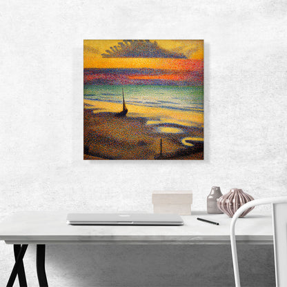The Beach At Heist 1891