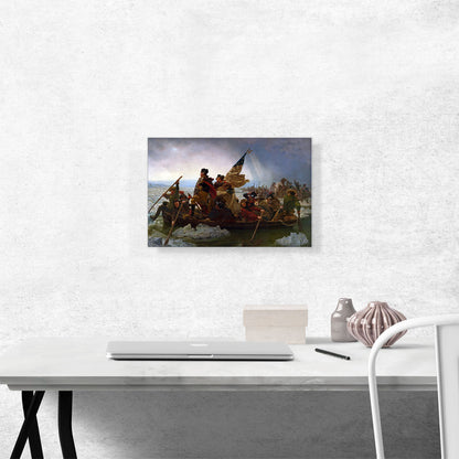 Washington Crossing The Delaware 1851