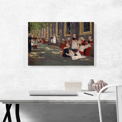 Free Period In The Amsterdam Orphanage 1882
