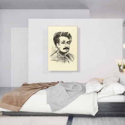 Portrait Of Albert Einstein 1857