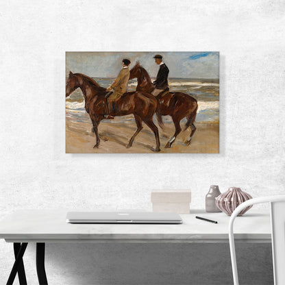 Two Riders On a Beach 1847