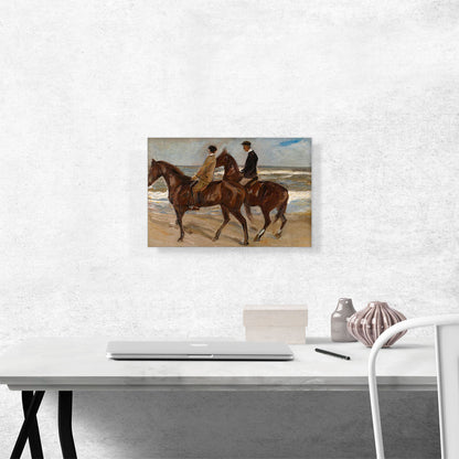 Two Riders On a Beach 1847