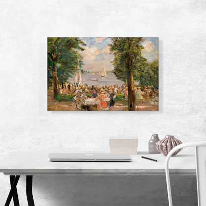 Beergarden Near the Wannsee House on Lake 1933