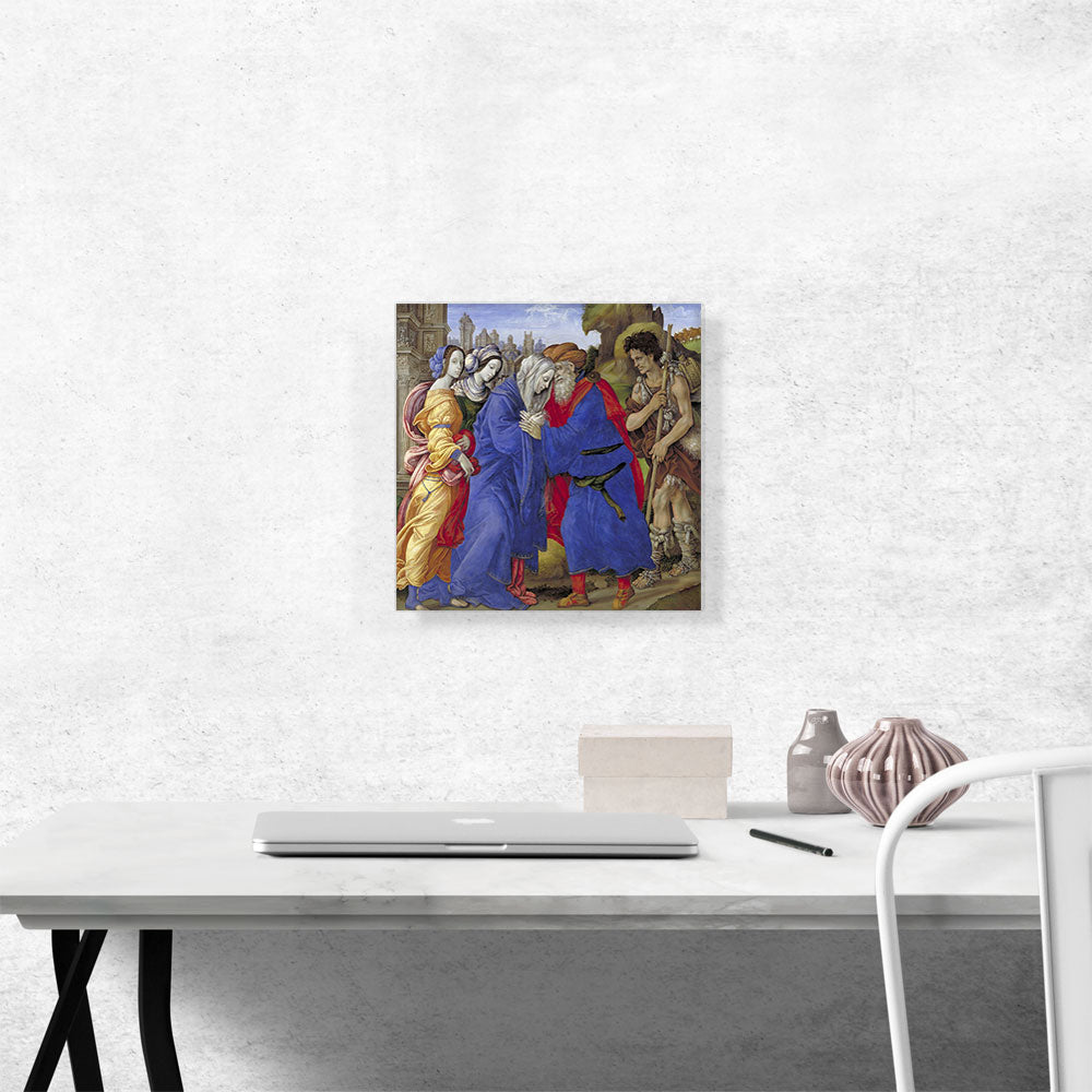 Meeting Of Joachim Anne Outside Golden Gate Of Jerusalem 1497