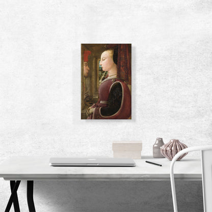 Portrait Of a Woman With a Man At a Casement 1440