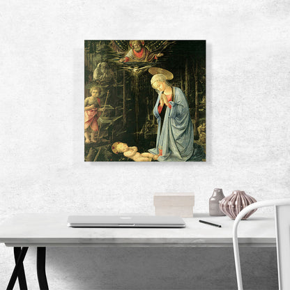 Adoration In The Forest
