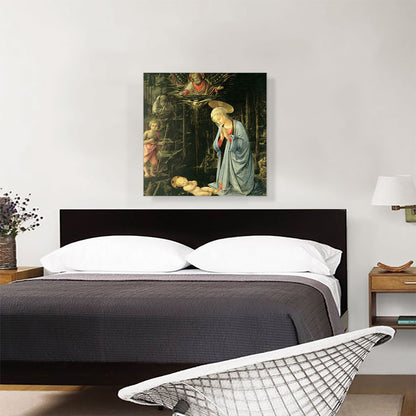Adoration In The Forest