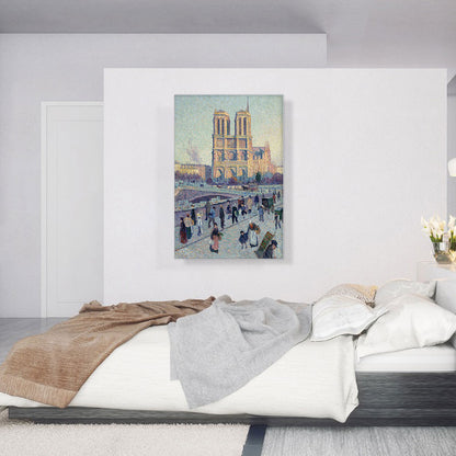 The Quai Saint-Michel And Notre-Dame