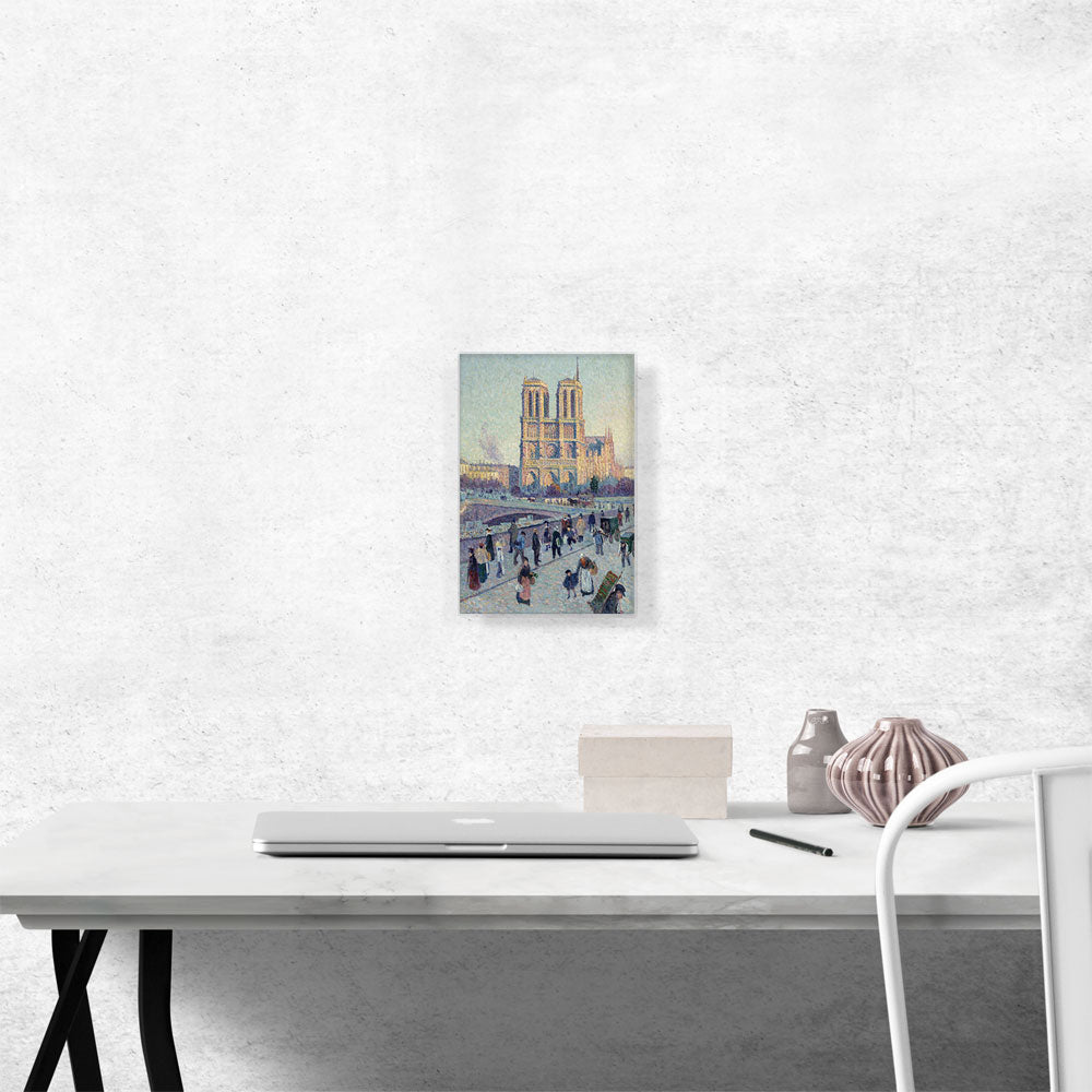 The Quai Saint-Michel And Notre-Dame