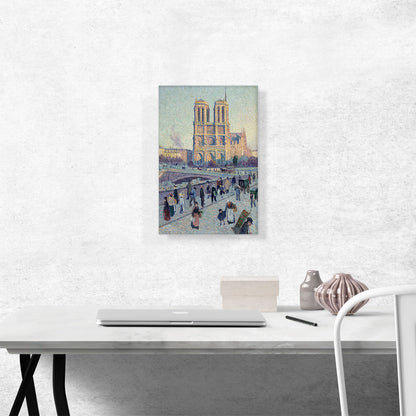The Quai Saint-Michel And Notre-Dame