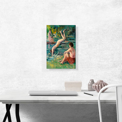 Bathers In The Pond Of Moulineux