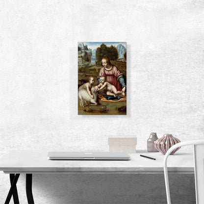 The Madonna And Child With The Infant St John Baptist
