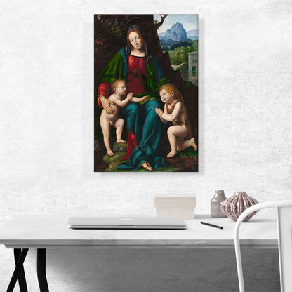 Virgin And Child With The Infant Saint John The Baptist