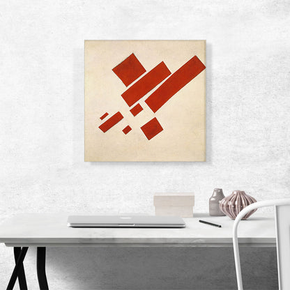 Suprematism With Eight Red Rectangles 1915