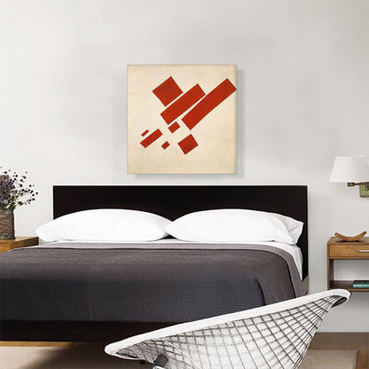 Suprematism With Eight Red Rectangles 1915