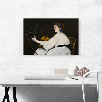 The Guitar Player 1866