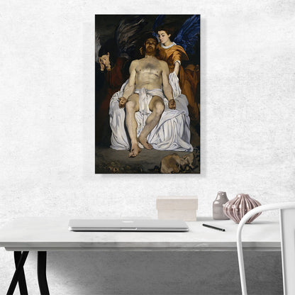 The Dead Christ with Angels 1864