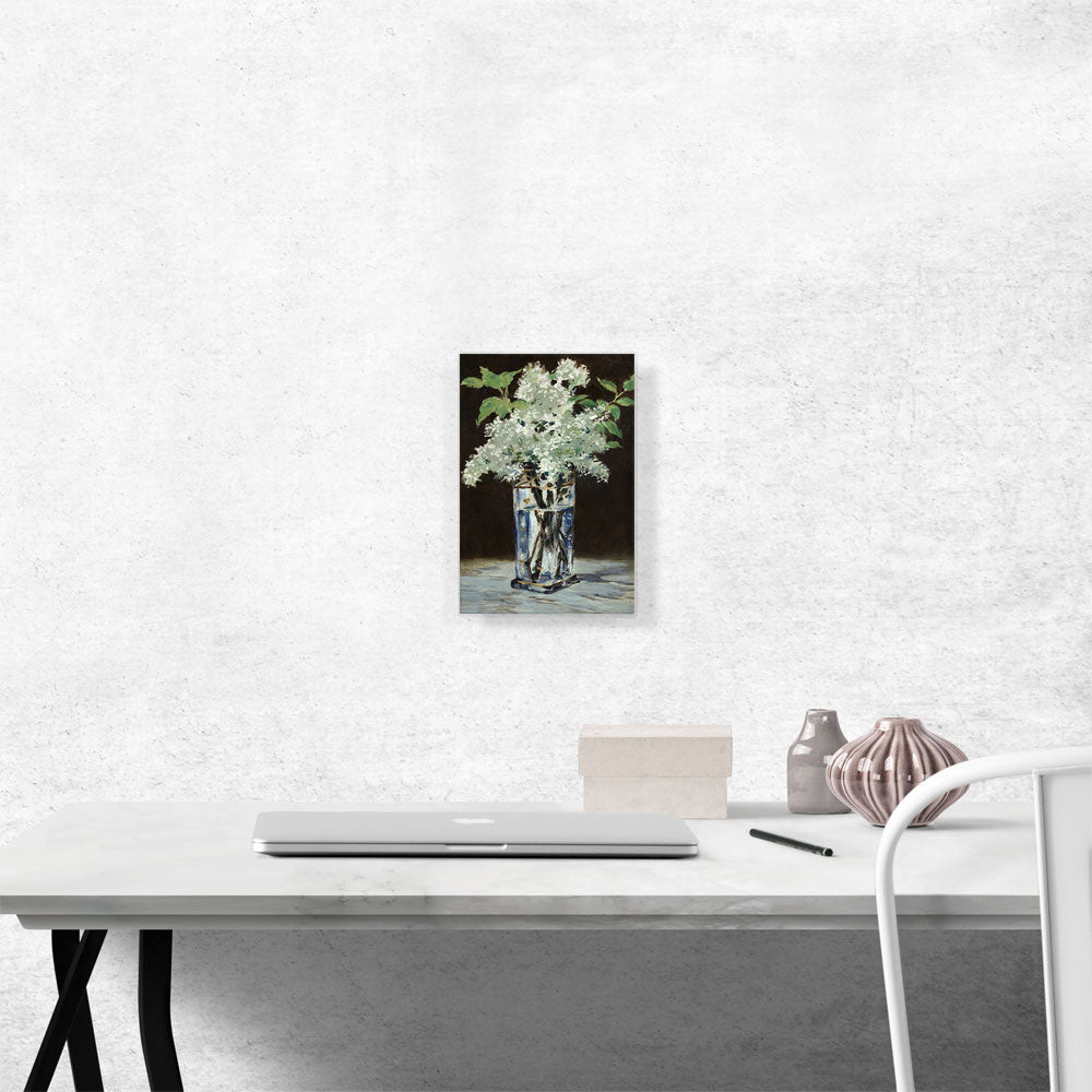 White Lilacs in a Crystal Vase 1883