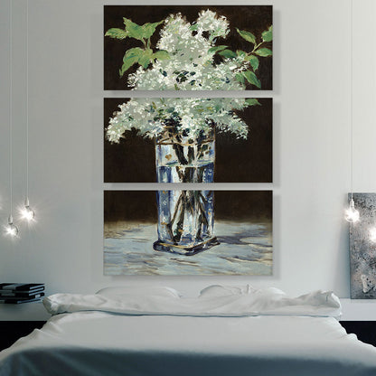 White Lilacs in a Crystal Vase 1883