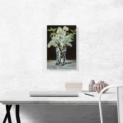 White Lilacs in a Crystal Vase 1883