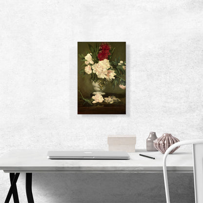 Vase of Peonies 1864