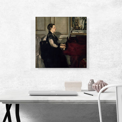 Madame Manet at the Piano 1883
