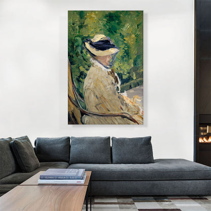 Madame Manet at Bellevue 1880
