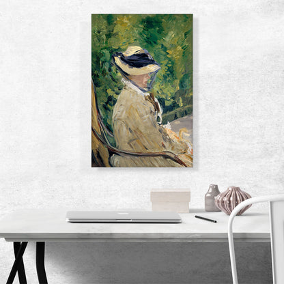 Madame Manet at Bellevue 1880
