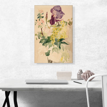 Flower Piece with Iris 1880