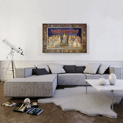 Maesta Palazzo Pubblico Siena 1315