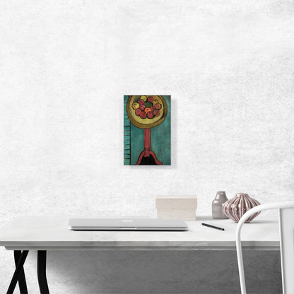 Bowl of Apples on a Table 1916