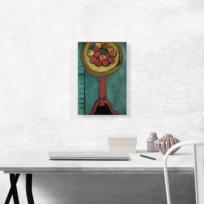 Bowl of Apples on a Table 1916