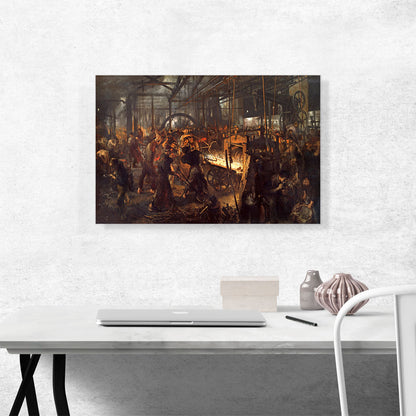 Eisenwalzwerk Iron Rolling Mill 1872
