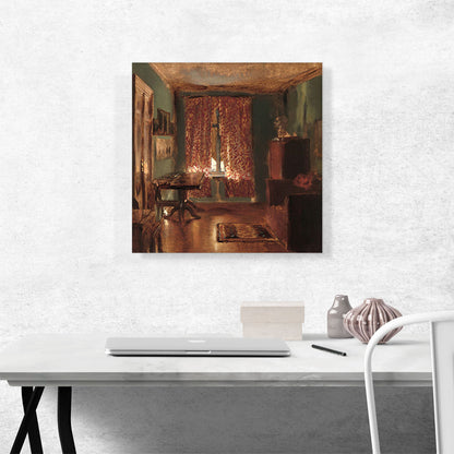 The Artist's Sitting Room In Ritterstrasse 1851