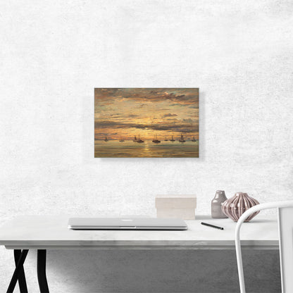 Sunset At Scheveningen 1894