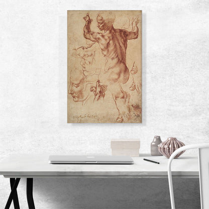 Studies for the Libyan Sibyl 1511