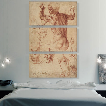 Studies for the Libyan Sibyl 1511