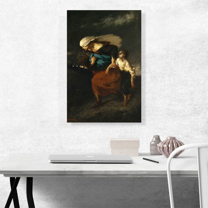 Retreat from the Storm 1846
