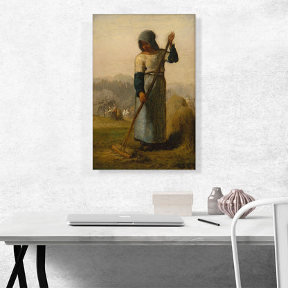 Woman with a Rake 1857
