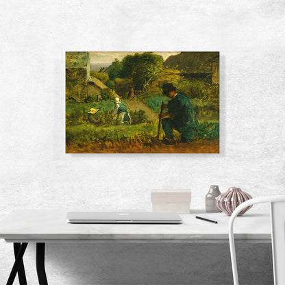 Garden Scene 1854
