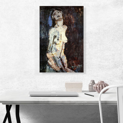 A Suffering Nude - Nu Assis 1908