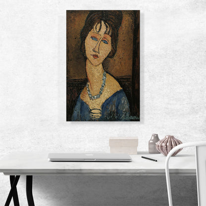 Portrait of Jeanne Hebuterne 1917